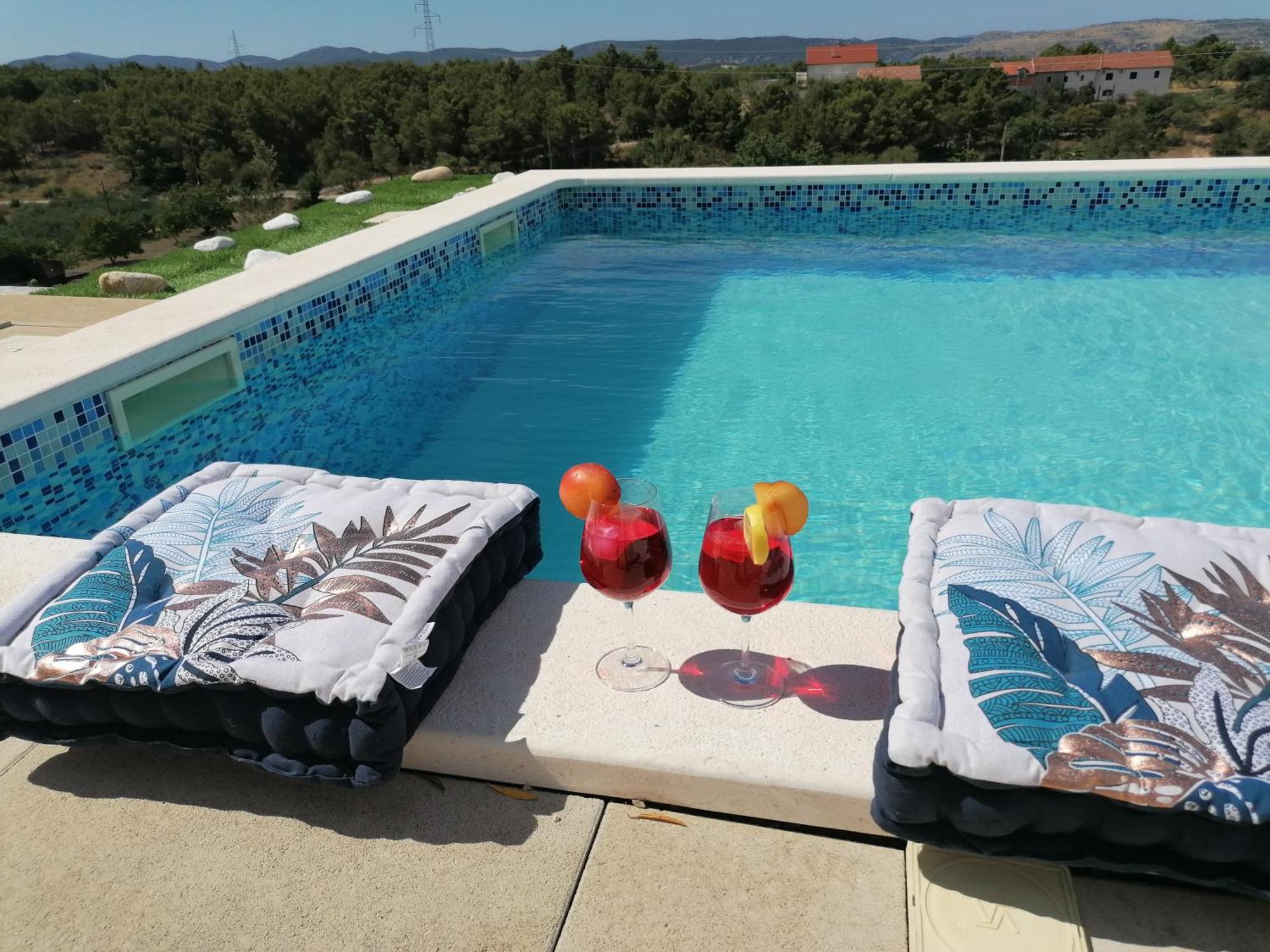 Villa Scolopax Rusticola Skradin With Heated Pool Ngoại thất bức ảnh