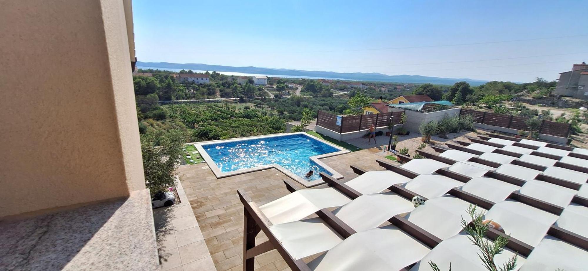 Villa Scolopax Rusticola Skradin With Heated Pool Ngoại thất bức ảnh