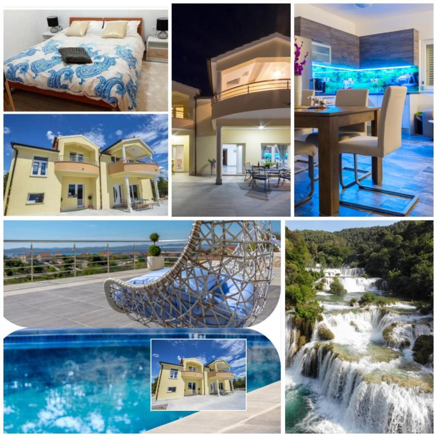 Villa Scolopax Rusticola Skradin With Heated Pool Ngoại thất bức ảnh